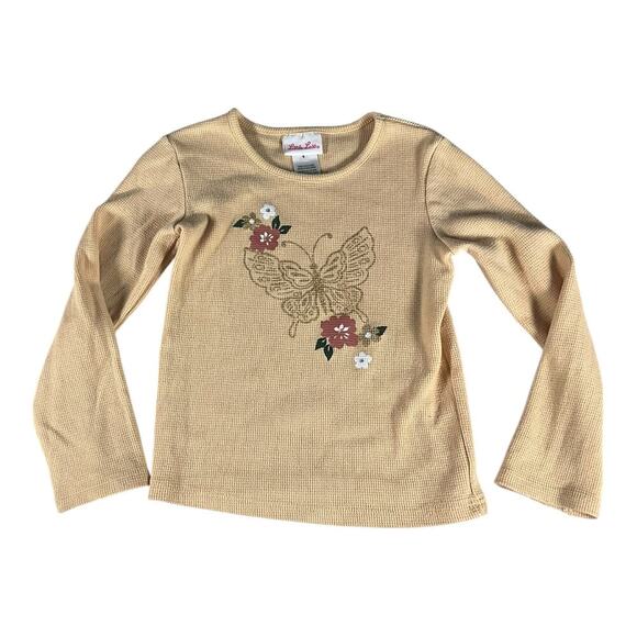 Kid's Lot 2 Piece Sweat Set and Fall floral Jacket/ Long Sleeve Thermal Size 5/6 - Picture 8 of 10